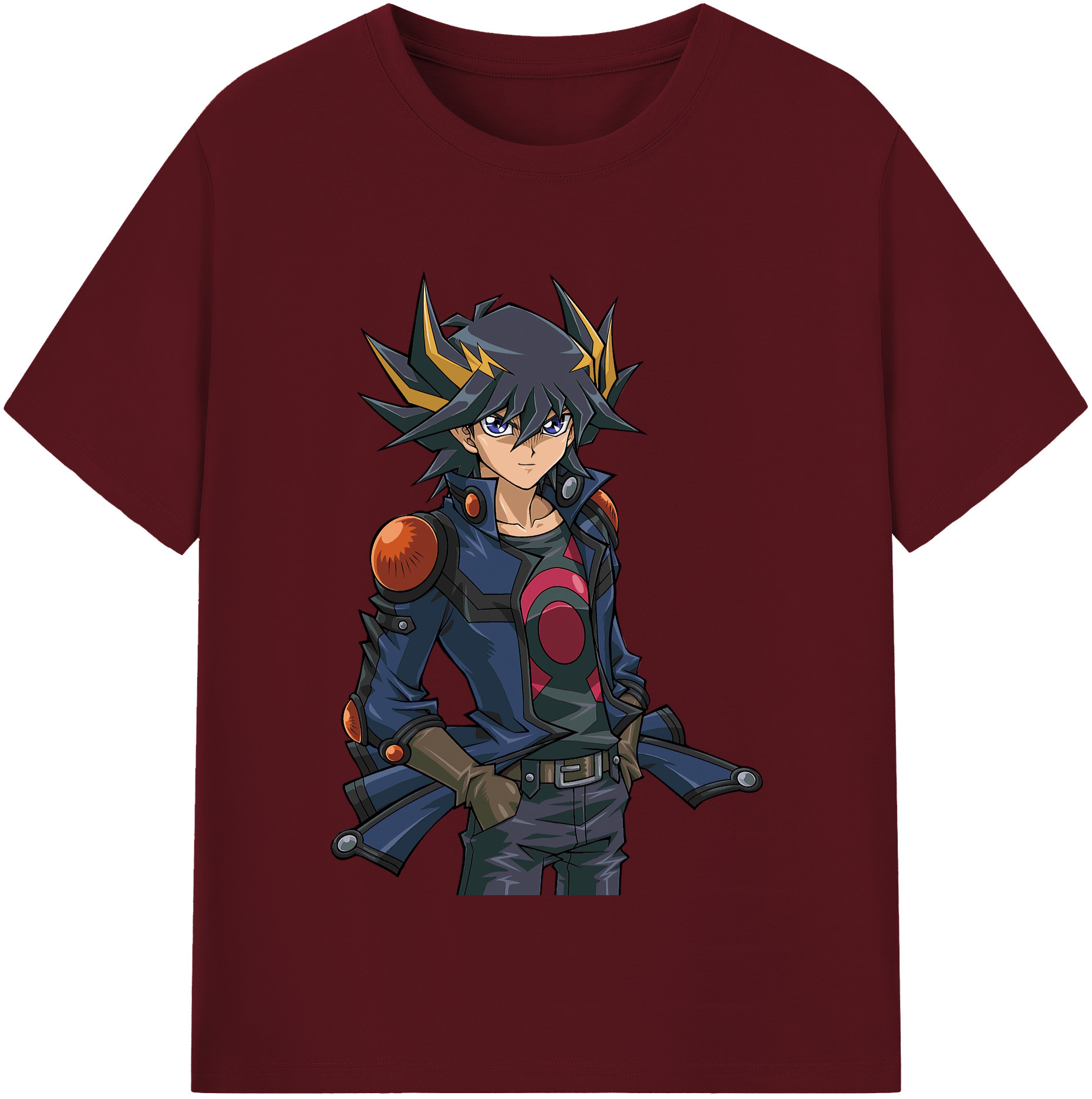 （画像用） 遊☆戯☆王 Yu-Gi-Oh! 綿100％半袖Tシャツ（フロントプリント）